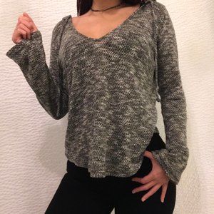 Grey Sweater Hoodie || Size M